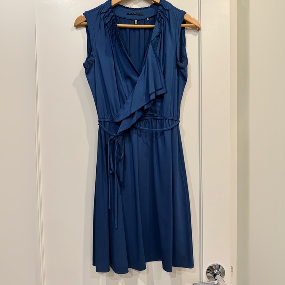 Ellie Tahari wrap effect dress - Picture 2 of 6